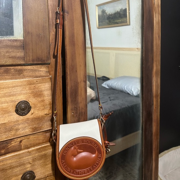 Dooney & Bourke Handbags - Dooney & Bourke All Weather Leather 2 Duck Crossbody Bag